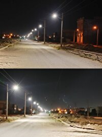 بهره برداری از طرح روشنایی بلوار ۶۰ متری تعاونی فاز سه کارون شوشتر
