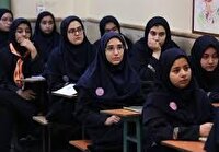 تراکم بالای جمعیت  دانش آموزی  در کلاس های درس البرز