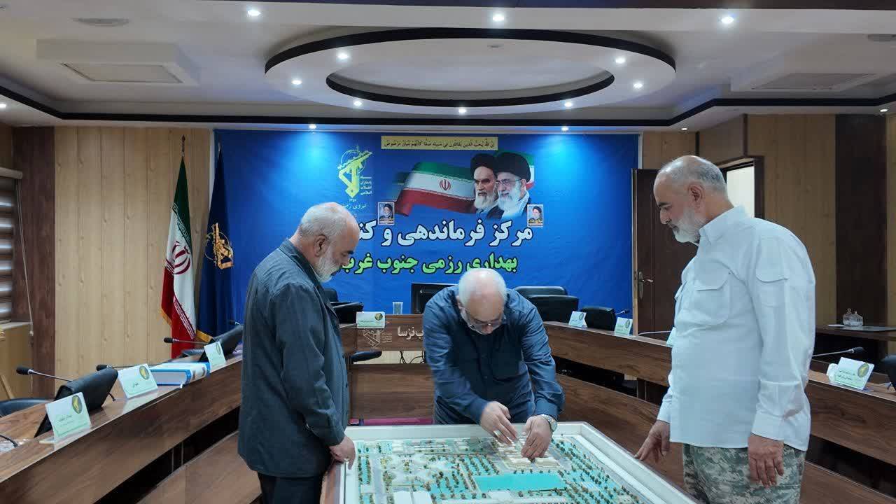 *** بازدید فرمانده نیروی زمینی سپاه از مرکز بهداری رزمی جنوب *** بازدید فرمانده نیروی زمینی سپاه از مرکز بهداری رزمی جنوب