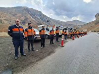 راهداران البرز به‌حالت آماده باش در آمدند