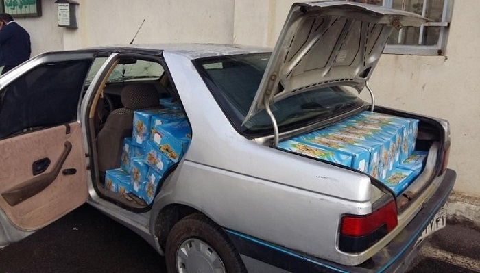 کشف لوازم کوهنوردی قاچاق در محور خدابنده _ بیجار