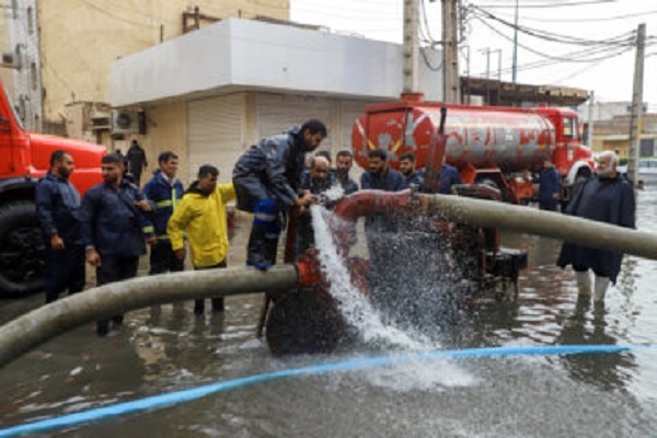 کاهش آب‌گرفتگی در اهواز با نصب ۲۲۰ پمپ و اصلاح خطوط فرسوده