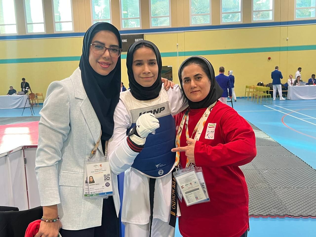 پاراآسیایی ۲۰۲۵؛ صعود زهرا سلطانی به دیدار پایانی تکواندو پاراآسیایی ۲۰۲۵؛ صعود زهرا سلطانی به دیدار پایانی تکواندو