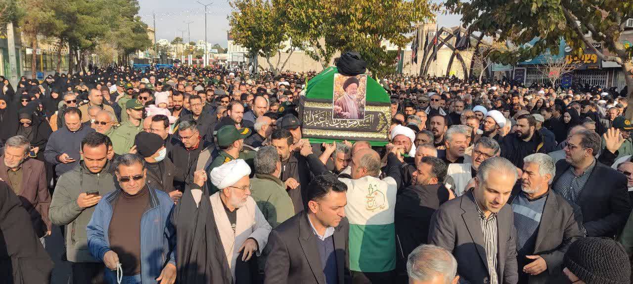 خداحافظی باشکوه مردم سمنان با آموزگار اخلاق