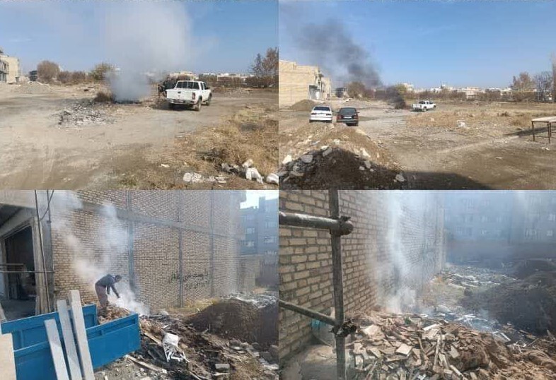 جلوگیری از پسماندسوزی در شهرستان اشنویه جلوگیری از پسماندسوزی در شهرستان اشنویه