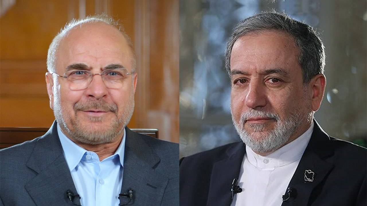 قالیباف و عراقچی عازم سوئیس شدند قالیباف و عراقچی عازم سوئیس شدند